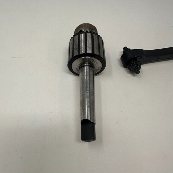 Drill Chuck 13EL #2 Morse Taper shank and Ratcheting Key - Picture 4 of 5